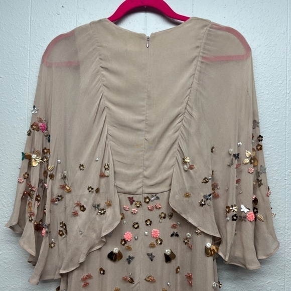 ASOS Women's Fairycore Boho Whimsical Play Festival Ethereal Womens Maxi Dress 2 - Picture 10 of 16